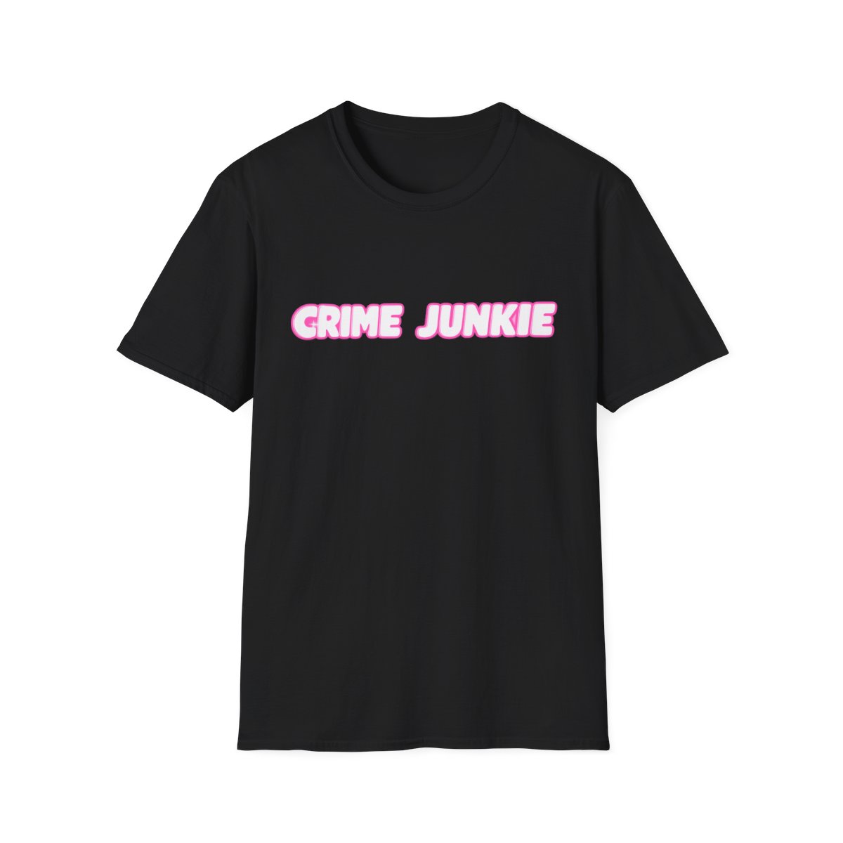 Crime Junkie shirt | Graphic Tee, True Crime Podcast Fan | Crime Junkies Podcast Merch - alternate angle 2, merchandise
